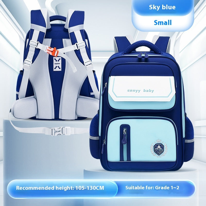 "Children's Spine Protector Backpack – Ergonomic and Safe Design"