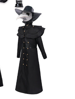 Halloween Dark Dungeon Hero Costume Crow Mouth Plague Doctor Costume