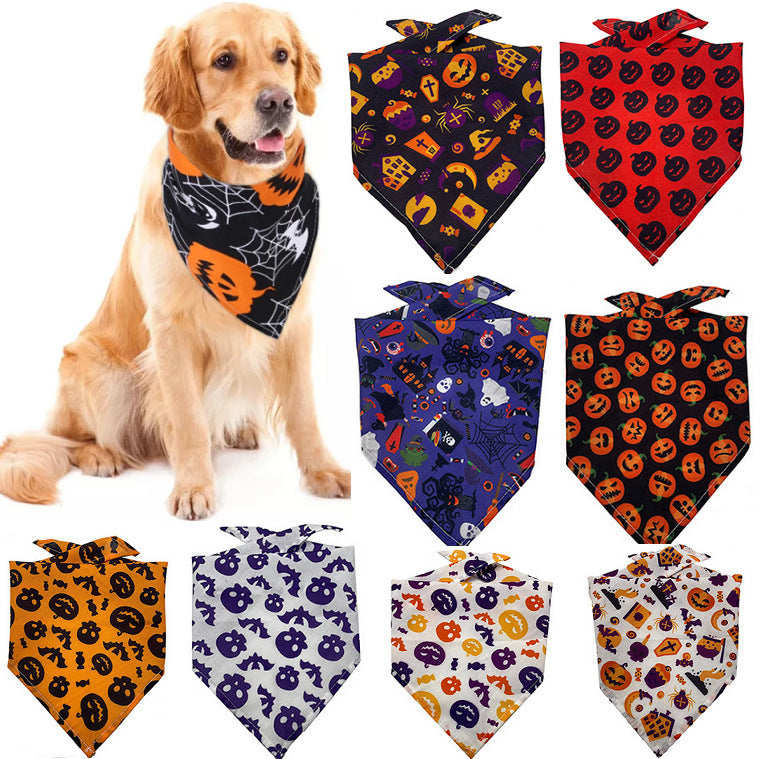 Pet Drool Towel Pet Scarf Pet Triangle Towel