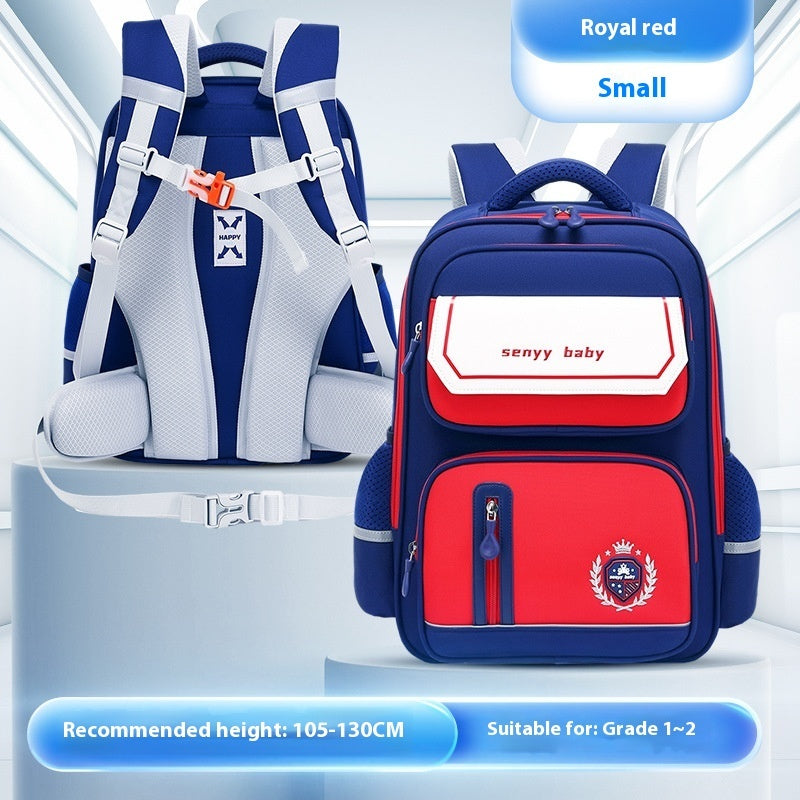 "Children's Spine Protector Backpack – Ergonomic and Safe Design"