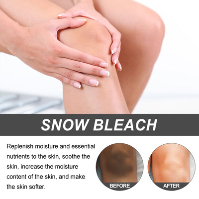 Snow Bleach Cream For Private Part Underarm Whitening, Dark Skin Bleaching Cream For Dark Spots, Face And Body Skin Lightening Bleaching Cream For Intimate Areas Brightening