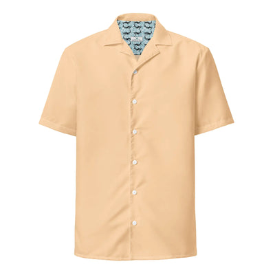 "Clownfish Orange Button Shirt: Bold and Vibrant Casual Style!"