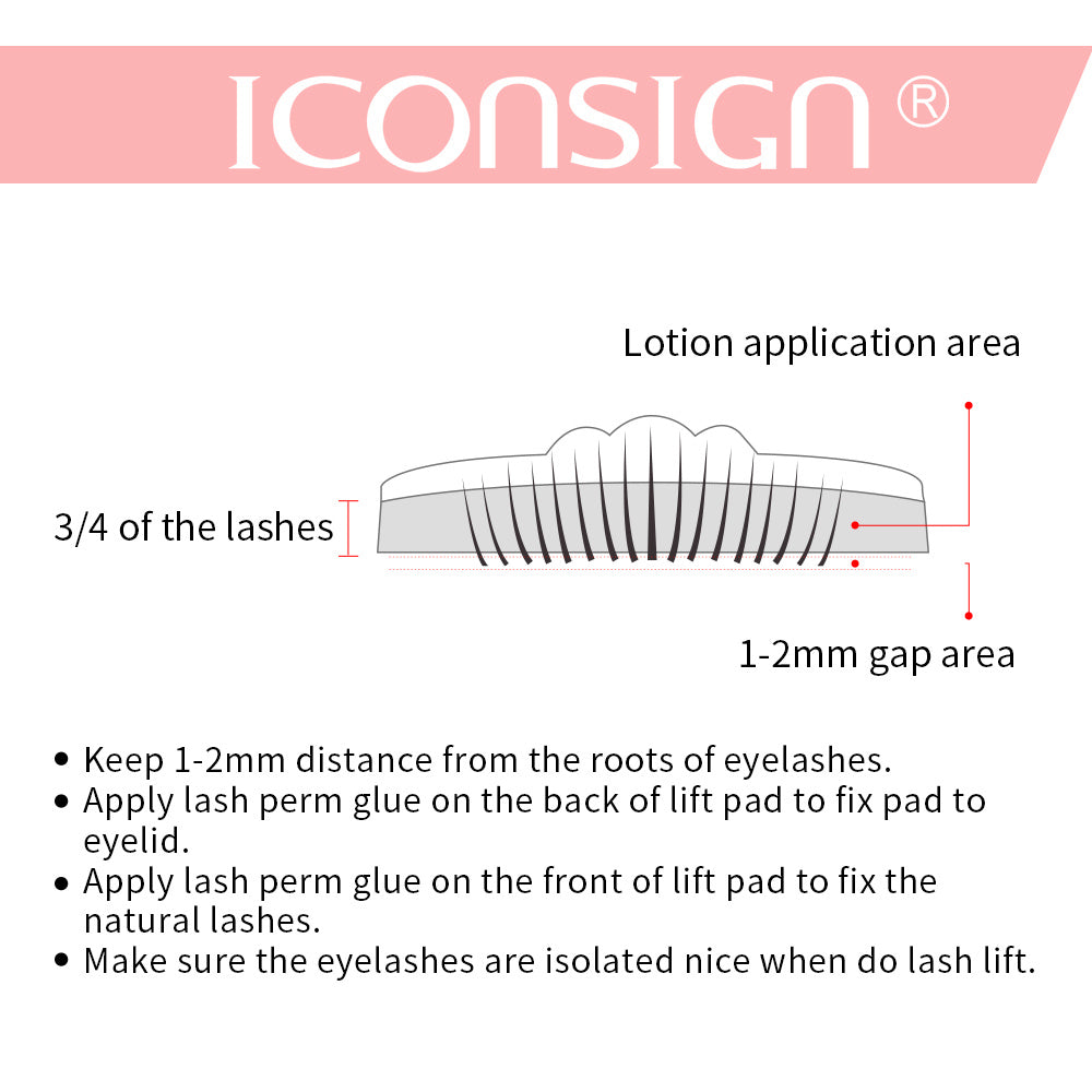 Dropshipping ICONSIGN Lash Lift Kit Lash Lifiting Eyelash Perming Kit Lash Curling Enhancer Eyes Makeup Tools