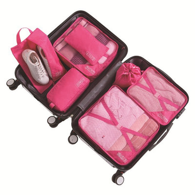 600D Oxford Cloth Cubic Shape Travel Set Organizing Bag - Storage Bag for Travel