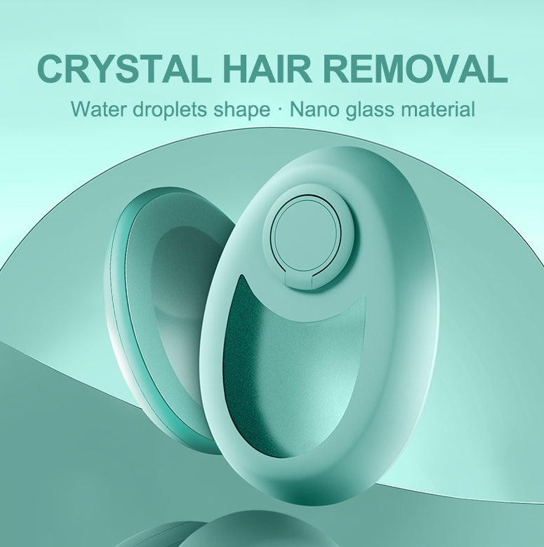 CJEER Upgraded Crystal Hair Removal Tool - Eco-Friendly Painless Exfoliating Hair Eraser for Women and Men