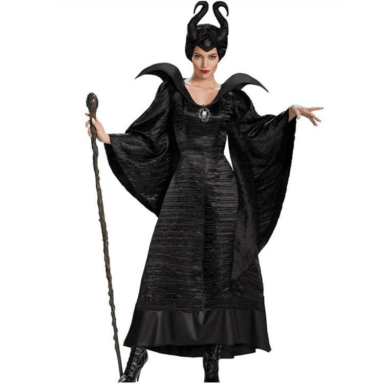 Halloween Maleficent Cosplay Costumes Horror Clothing Set