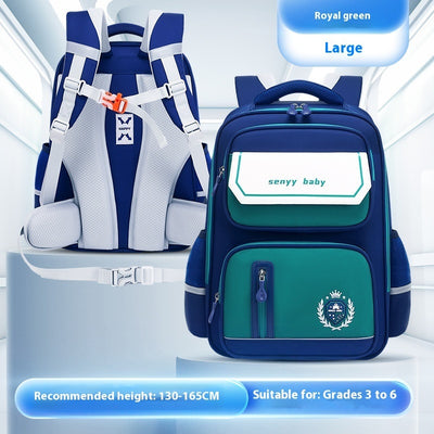 "Children's Spine Protector Backpack – Ergonomic and Safe Design"