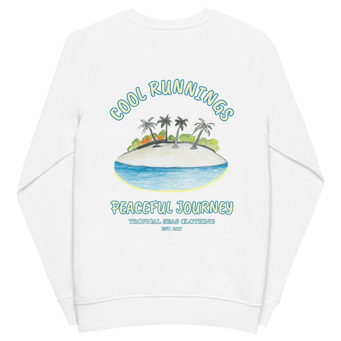 "Cool Runnings Organic Sweatshirt: Eco-Friendly Comfort and Style!"