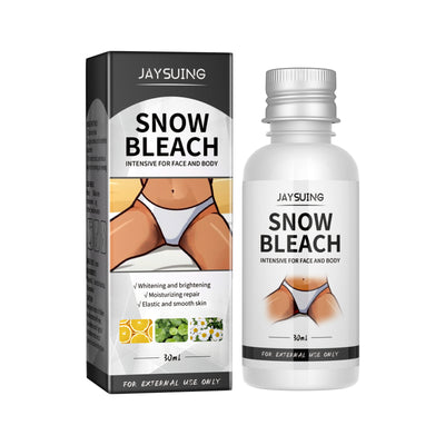 Snow Bleach Cream For Private Part Underarm Whitening, Dark Skin Bleaching Cream For Dark Spots, Face And Body Skin Lightening Bleaching Cream For Intimate Areas Brightening