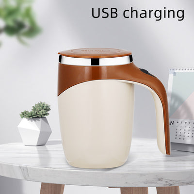 Rechargeable Model Automatic Stirring Cup Coffee Cup High Value Electric Stirring Cup Lazy Milkshake Rotating Magnetic Water Cup