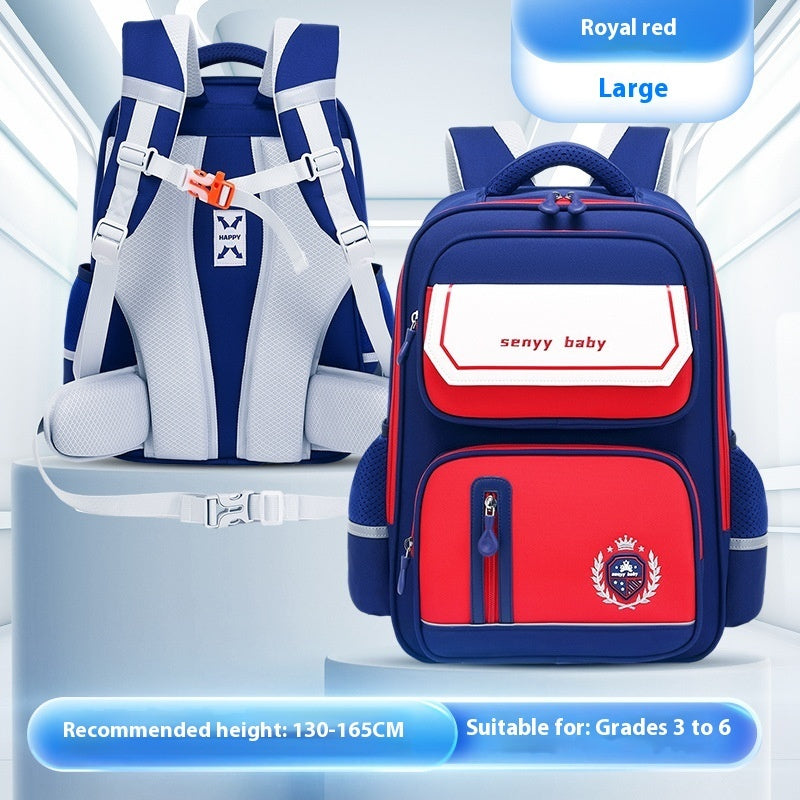 "Children's Spine Protector Backpack – Ergonomic and Safe Design"