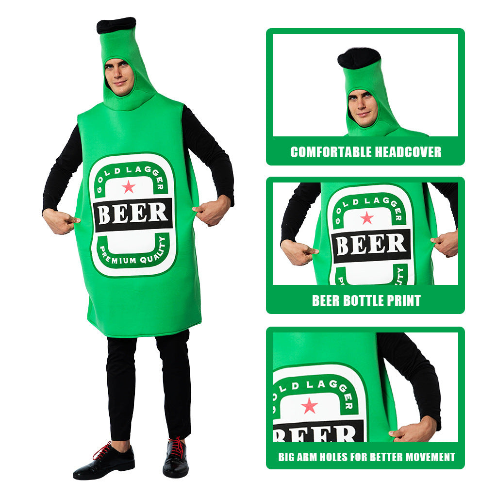 Halloween Beer Cosplay Clothes Costume