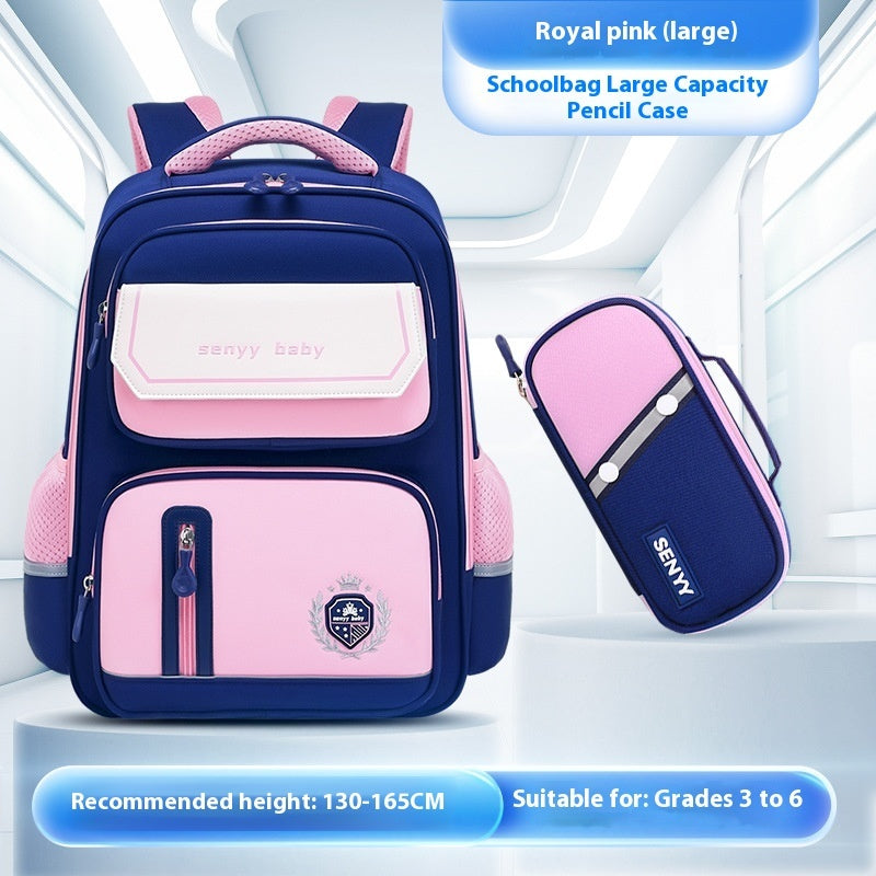 "Children's Spine Protector Backpack – Ergonomic and Safe Design"