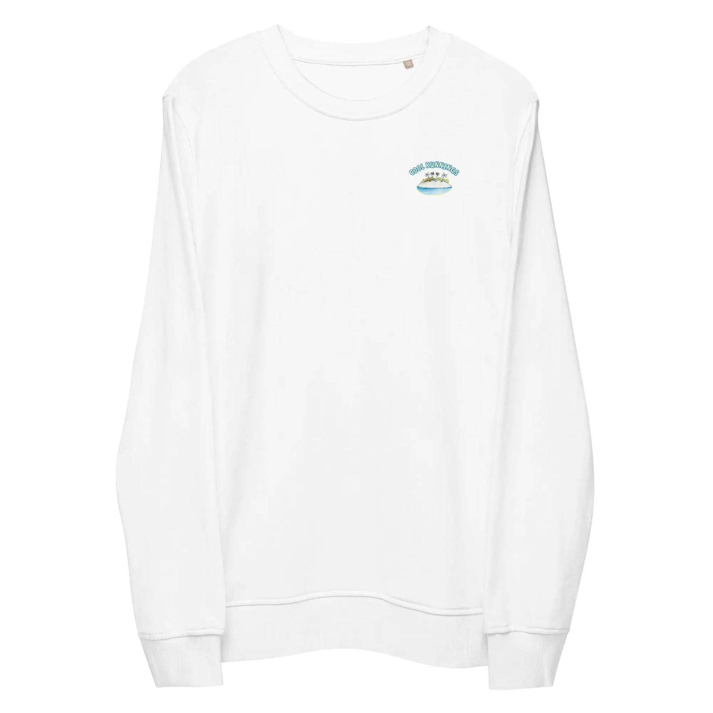 "Cool Runnings Organic Sweatshirt: Eco-Friendly Comfort and Style!"